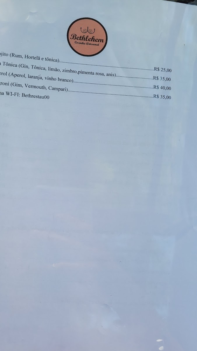 Menu Bethlehem Cozinha Artesanal-10